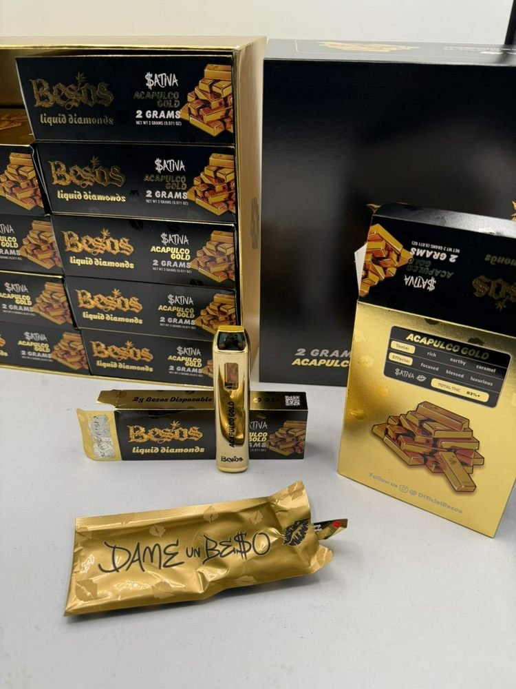 Besos Acapulco Gold Disposable